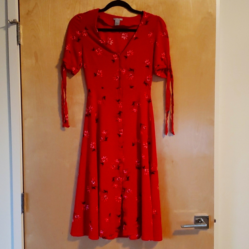 Button up dress